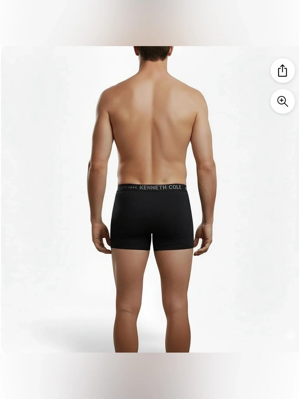 Kenneth Cole Men's 4-Pack Boxer Briefs Flex Micro